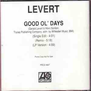 LeVert - Good Ol' Days download flac