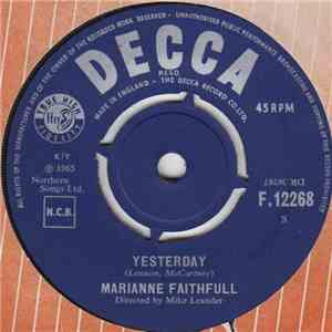 Marianne Faithfull - Yesterday download flac