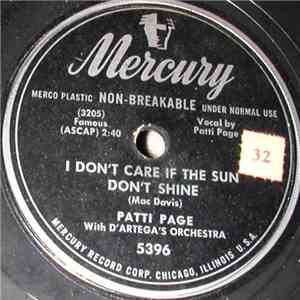 Patti Page - I Don't Care If The Sun Don't Shine download flac