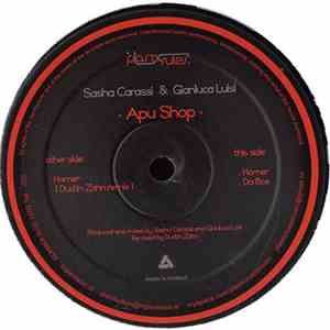 Sasha Carassi & Gianluca Luisi - Apu Shop download flac
