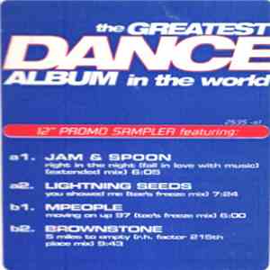Various - The Greatest Dance Album In The World (12" Promo Sampler) download flac