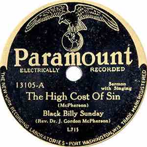 Black Billy Sunday - The High Cost Of Sin / Will You Spend Eternity In Hell? download flac