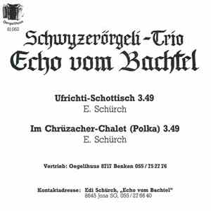 Schwyzerörgeli-Trio Echo Vom Bachtel - Ufrichti-Schottisch / Im Chrüzacher-Chalet download flac