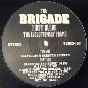 Tha Brigade - First Blood - Tha Evolutionary Promo download flac