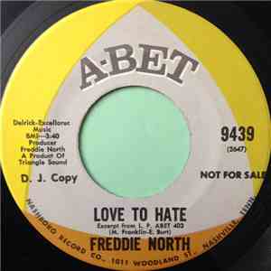 Freddie North - Love To Hate download flac