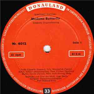 Giacomo Puccini - Madame Butterfly (Gekürzte Originalfassung) download flac