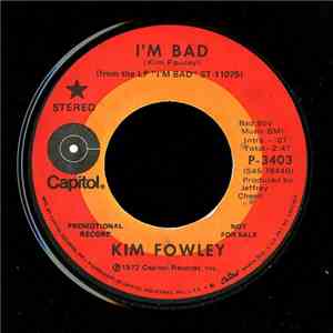 Kim Fowley - I'm Bad download flac