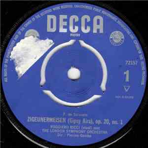 Ruggiero Ricci - Zigeunerweisen (Gipsy Airs), Op. 20, No. 1 download flac