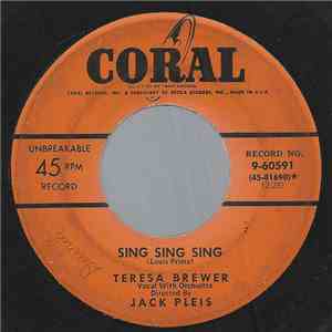 Teresa Brewer - Sing Sing Sing download flac