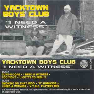 Yacktown Boys Club - I Need A Witness download flac