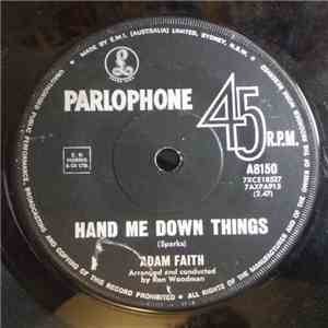 Adam Faith - Hand Me Down Things download flac