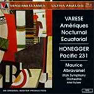 Edgard Varèse, Arthur Honegger - Amériques, Nocturnal, Ecuatorial, Pacific 231 download flac