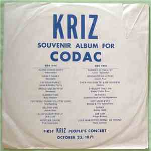 Various - KRIZ Souvenir Album For CODAC download flac