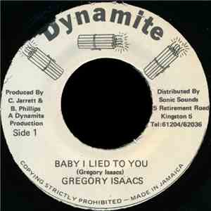 Gregory Isaacs - Baby I Lied To You download flac