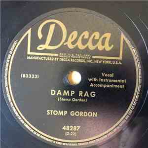 Stomp Gordon - Damp Rag / Fat Mama Blues download flac