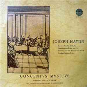 Concentvs Mvsicvs, Ensemble für alte Musik - Joseph Haydn download flac