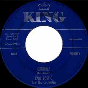 Earl Bostic And His Orchestra - Gondola / Once In A While download flac