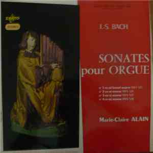 J.-S. Bach - Marie-Claire Alain - Sonates Pour Orgue (Volume 1) download flac