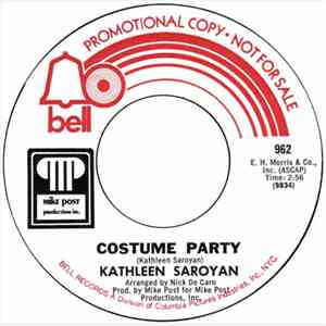 Kathleen Saroyan - Costume Party download flac