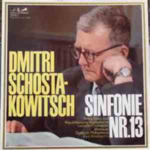 Dmitri Schostakowitsch - Sinfonie Nr. 13 download flac