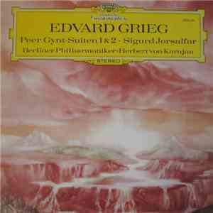 Edvard Grieg - Berliner Philharmoniker • Herbert von Karajan - Peer Gynt-Suiten 1 & 2 • Sigurd Jorsalfar download flac