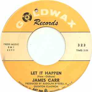 James Carr - Let It Happen / A Losing Game FLAC album