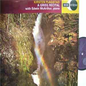 Kirsten Flagstad With Edwin McArthur - A Grieg Recital download flac