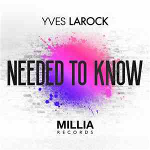 Yves Larock - Needed To Know download flac