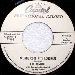 Eve Boswell - Keeping Cool With Lemonade / Down By The Sugar Cane download flac