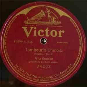 Fritz Kreisler - Tambourin Chinois download flac