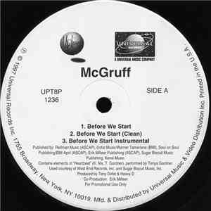 McGruff - Before We Start / Gruff Express download flac
