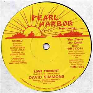 David Simmons  - Love Tonight download flac