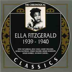 Ella Fitzgerald And Her Famous Orchestra - 1939-1940 download flac