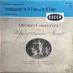 Wolfgang Amadeus Mozart - Quartetto Italiano - Streichquartett Nr. 23 F-Dur Und Nr. 19 C-Dur download flac