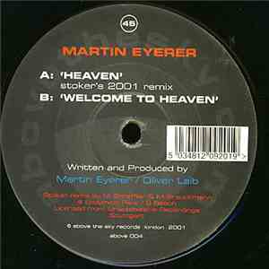 Martin Eyerer - Heaven / Welcome To Heaven download flac