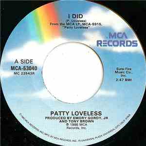 Patty Loveless - I Did download flac