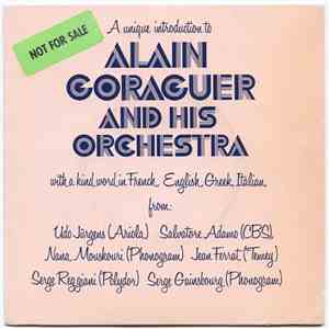 Alain Goraguer And His Orchestra - A Unique Introduction To Alain Goraguer And His Orchestra download flac