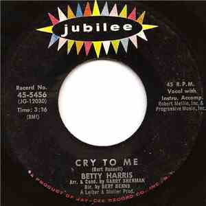 Betty Harris - Cry To Me download flac