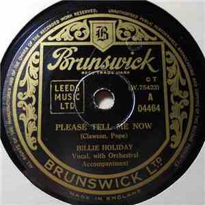 Billie Holiday - Please Tell Me Now / Somebody's On My Mind download flac