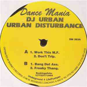 DJ Urban - Urban Disturbance download flac