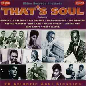 Various - That's Soul download flac