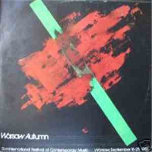 Various - Warszawska Jesień - 1988 - Warsaw Autumn (Kronika Dźwiękowa -  - Sound Chronicle) download flac