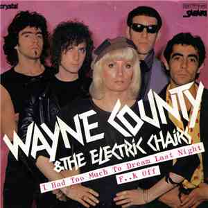 Wayne County & The Electric Chairs - I Had Too Much To Dream Last Night download flac