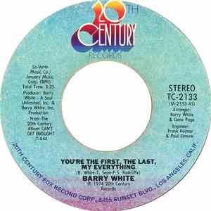 Barry White - You're The First, The Last, My Everything download flac