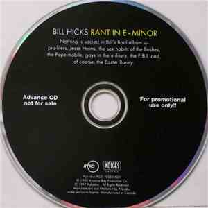 Bill Hicks - Rant In E-Minor download flac