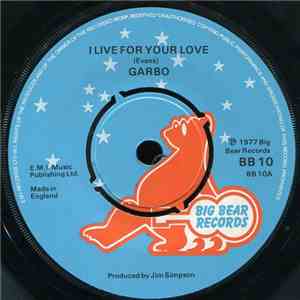 Garbo - I Live For Your Love download flac