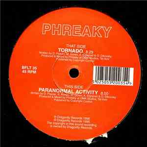 Phreaky - Tornado / Paranormal Activity download flac