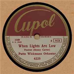 Putte Wickmans Orkester - When Lights Are Low / Deep Purple FLAC album