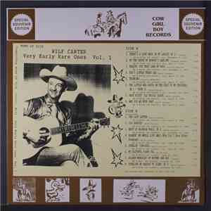 Wilf Carter - Very Early Rare Ones Vol. 2 download flac