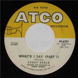 Bobby Darin - What'd I Say download flac